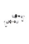In-Ear Bluetooth Earbuds With Charging Case White - 3