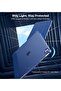 Navy Blue Slim Stand Cover for iPad Air 13" M2 (2024) with Touch ID Support & Auto Wake/Sleep Smart Shell - 8