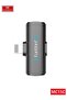 MC15L Wireless Microphone Strong Magnetic Attraction With Noise Reduction Technology Black - 3