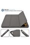 iPad Air 11 Inch Case M2 2024 – iPad Air 5th/4th Gen 10.9 Inch with Pencil Holder, Trifold Stand Smart Case - 5