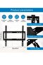 TV Wall Mount 26-63 Inches Ultra Strong Slim Fixed TV Bracket Heavy Duty Ultra Super Strong 50KG - 4