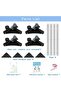 Mini Fridge & Washing Machine Adjustable Stand – 4 Locking Twin Wheels & 4 Strong Feet - 4