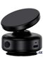 Magnetic Suction Phone Holder for Car, Mirror, Gym – 360° Rotation, Compatible with Metal & Glass Surfaces (Black)