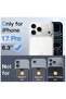 Nano Ceramic Anti-Fingerprint (Matte) Privacy Screen Protector for iPhone 17 Pro - 2
