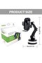 Phone Mount for Car Center Console – Super Adsorption Suction Cup Holder, Universal Mobile Mount for Dashboard & Console, Gray - 3