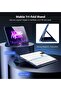 Navy Blue Slim Stand Cover for iPad Air 13" M2 (2024) with Touch ID Support & Auto Wake/Sleep Smart Shell - 4