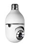 1080P Wireless Tovnet Wifi Pan/Tilt Light Bulb Security Camera, 360 Degrees 3.0MP Cam
