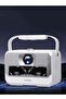 Q6 Max Smart Portable Projector with Dual Wireless Karaoke Microphones 200" 4K HD Home Thea