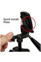 KP2205 Travel Tripod Mobile Phone Holder Telescopic Camera Mount Tripod Stand - 6
