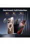 Clear Magnetic Privacy Case for iPhone 16 Pro Max – Slim Shockproof TPU Bumper with Hard PC Cover – Full Protection with Screen and Camera Guards – Wireless Charging Compatible - 2