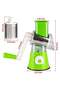 Manual Tabletop Drum Cheese Grater 3 In 1 Rotary Shredder Slicer Grinder For Cucumber Nut Potato Carrot Cheese Vegetable Salad Shooter - 2