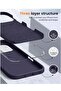 Premium Soft Liquid Silicone Case for iPhone 16 Pro – Silky Soft Touch Full-Body Protective Bumper (Dark Purple) - 5