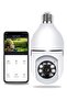 360 Degree Security Cameras Wireless Outdoor, 2.4GHz & 5G WiFi Light Bulb Camera, 1080p