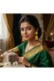 Elegant Ethnic Golden Jhumka Earrings – Traditional Matt Gold Plated Round Stud Layered Jhumki Drop Earrings for Women and Girls - 4