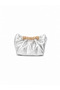Portia Gold Detailed Shoulder Bag Silver - 2