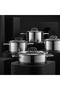 New Montreal 8-Piece Induction Base Polished Steel Cookware Set - 2
