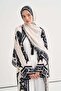 Selene Floş Shawl Black - 2
