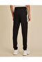 Senior Boys Black Printed Active Track Pants - 3