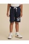 Boys Navy Printed Shorts