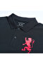 Men’s Slim Fit 3D Lion Embroidery Lycra Pique Polo - 5