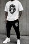Unisex Oversize Shorts Set Short Sleeve T-Shirt Comfortable Fit Summer Casual Sports