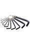 Allen Key Ring Set 10pcs