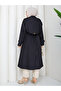 Double Button Windbreaker Hijab Trench Coat Rc3143 - 4