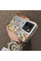Vivo Y36 Compatible Silicone Edge Hard Back Case Couple Phone Case with Floral Pattern - 4