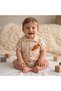 Seasonal Baby Boy Shirt Collar Carrot Detailed Overalls