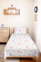 Lamb Heart Pastel Pink Girls' Pique Set-Mint Yellow Cute Baby Room Bedspread 160X220 cm - 6