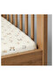 Interlock Soft Baby Pique Set 100% Cotton 3 Pieces - 80X90 Double-Sided Knitted Pique, 60X120 Elastic Sheet, Pillowcase - 3