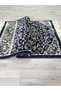 001_Navy Blue-14 mm /2200 Gr Soft, Densely Woven Medi̇ne-İ Munevvere Prayer Mat Model - 5
