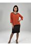 Kingsland Stone Embroidered Collar Blouse with Tulle Detail on the Back 4651 - 2