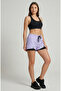 Women's Active Swim Shorts with Inner Tights and Slit Detail - 5