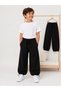 Unisex Kids' Stopper Leg Loose Fit Sweatpants – Black - 3