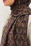 Tencel Monare Shawl Bud Brown - 5
