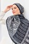 Tencel Monare Shawl Bohemian Navy Blue - 3