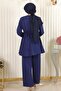 Chain Belt Suit Indigo 18001 - 4