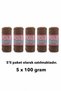 Polyester Macrame No.3 Knitting Cord 100 Grams 115 Meters 1 mm Thickness Bag Cord