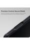 Pro Guard Aramid Fiber Woven Case for iPhone 17 Pro | MagSafe Compatible, Ultra Thin Camera Control Button, Thin & Lightweight Protective Cover (Black Grey) - 6