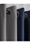 Ametist Blackout Navy Blue Background Curtain 160X250 1X2 Pile - 3