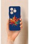 Tecno Spark 20 Pro Compatible Colorful Leaf Pattern Silicone Case