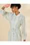 Women Blue Casual Midi Dress - 2