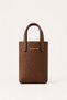 Hif’Atelier Women's Shoulder Bag Crossbody Phone Bag Brown - 3