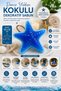 Sea Star Decorative Scented Soap Sea Breeze Bathroom Living Room Office Decor 12X12 cm Blue Color