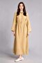 Regular Fit Shirt Collar Long Sleeve Maxi Dress H5339Ax26Sm - 2