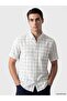 Lcwaikiki Classic Beige Standard Fit Dobby Men's Shirt