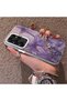 Samsung Galaxy S25 Ultra Compatible Silicone Edge Hard Back Case Couple Phone Case Butterfly Pattern - 2