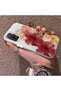 Redmi Note 11 Pro 4g Compatible Silicone Edge Hard Back Case Couple Phone Case with Floral Pattern - 2