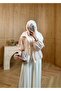 High Collar Bomber Jacket Cream - 5